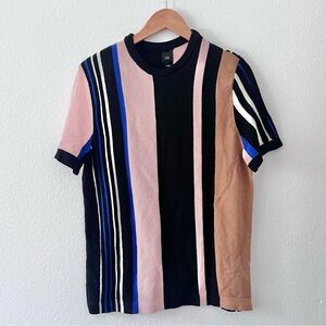 River Island Striped Top Sz L